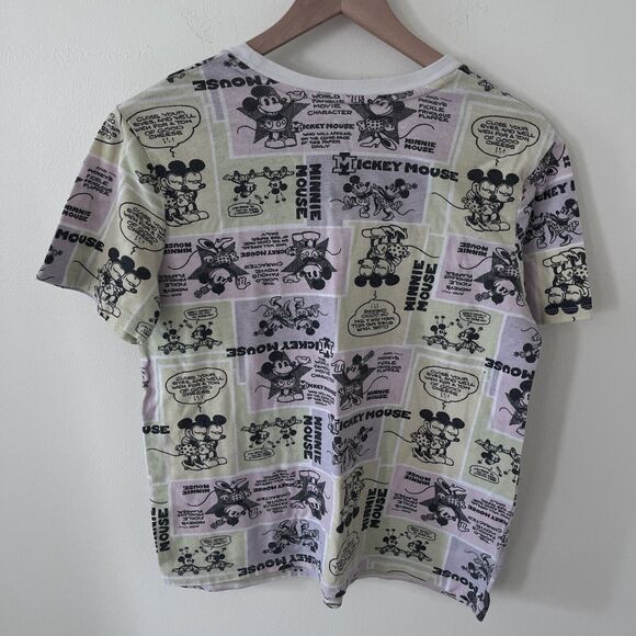 Disney Women's All Over Graphic Printed Top,Multi - Medium 18” PTP - Picture 2 of 4